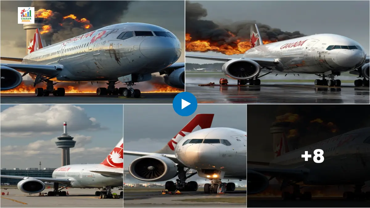Air Canada Boeing 777 Makes Emergency Landing After Engine Fire