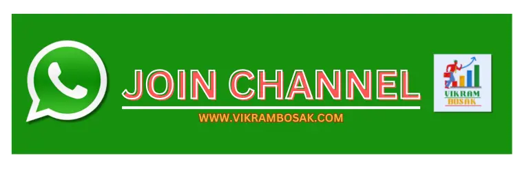 WhatsApp channel for vikrambosak.com