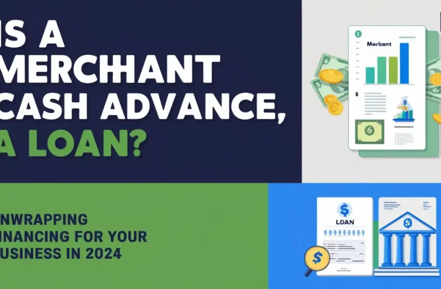 Is a Merchant Cash Advance a Loan? Unwrapping Financing for Your Business in 2024