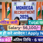 MGNREGA Recruitment 2025