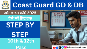 Coast Guard Navik GD Online Form 2025